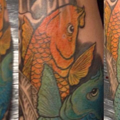 Japanese fullsleeve tattoo tattooedwoman