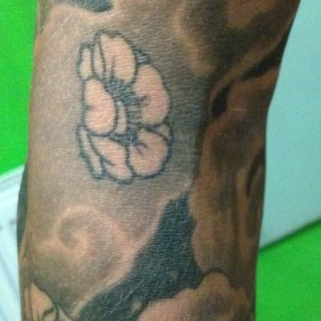 Japanese Tattoo wolken tattoo Kirschblüten tattoo