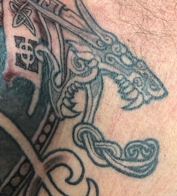 Drache Acrylicpainting