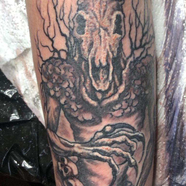 Darkart Black and Grey Tattoo
